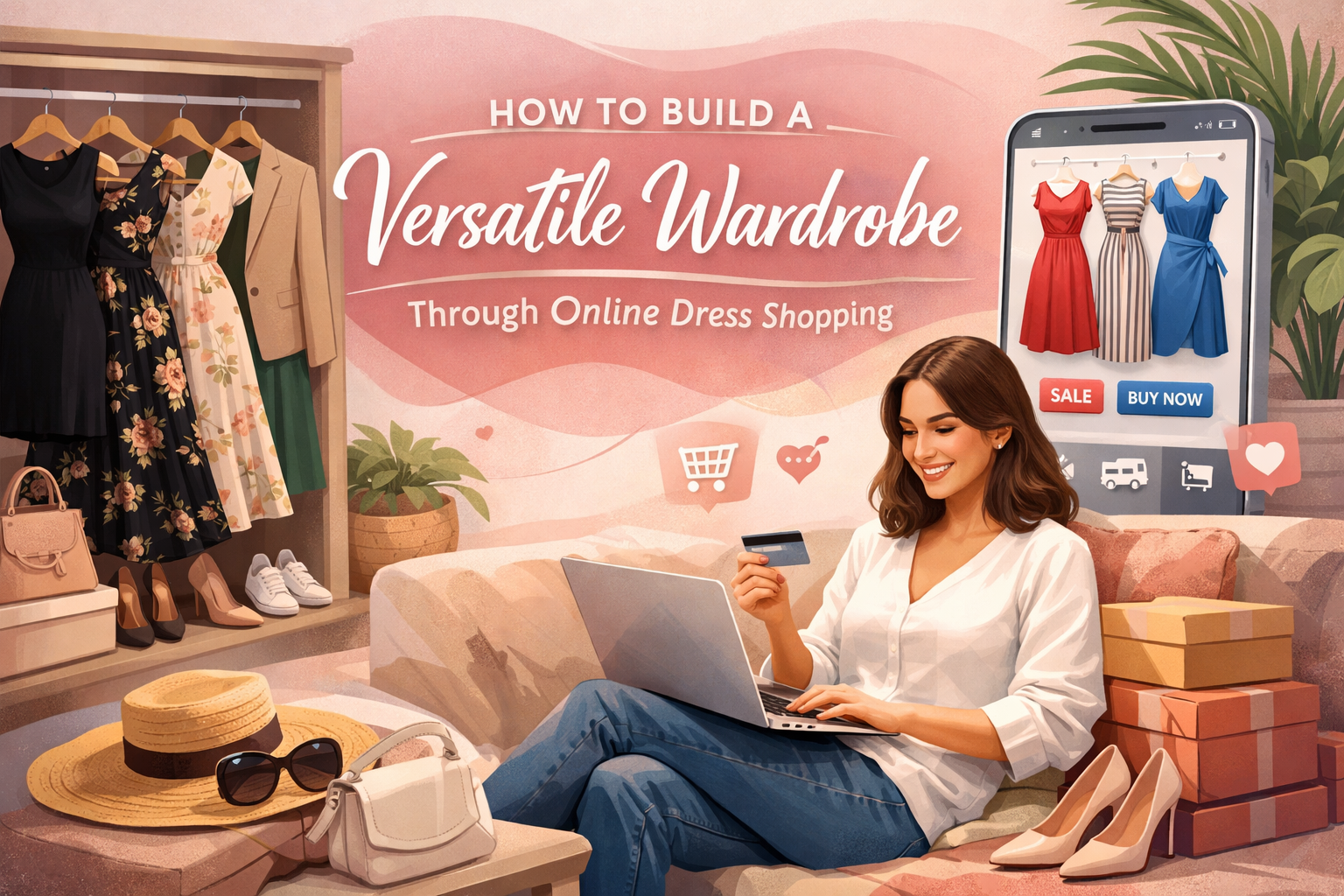 How to Build a Versatile Wardrobe Through Online Dress Shopping