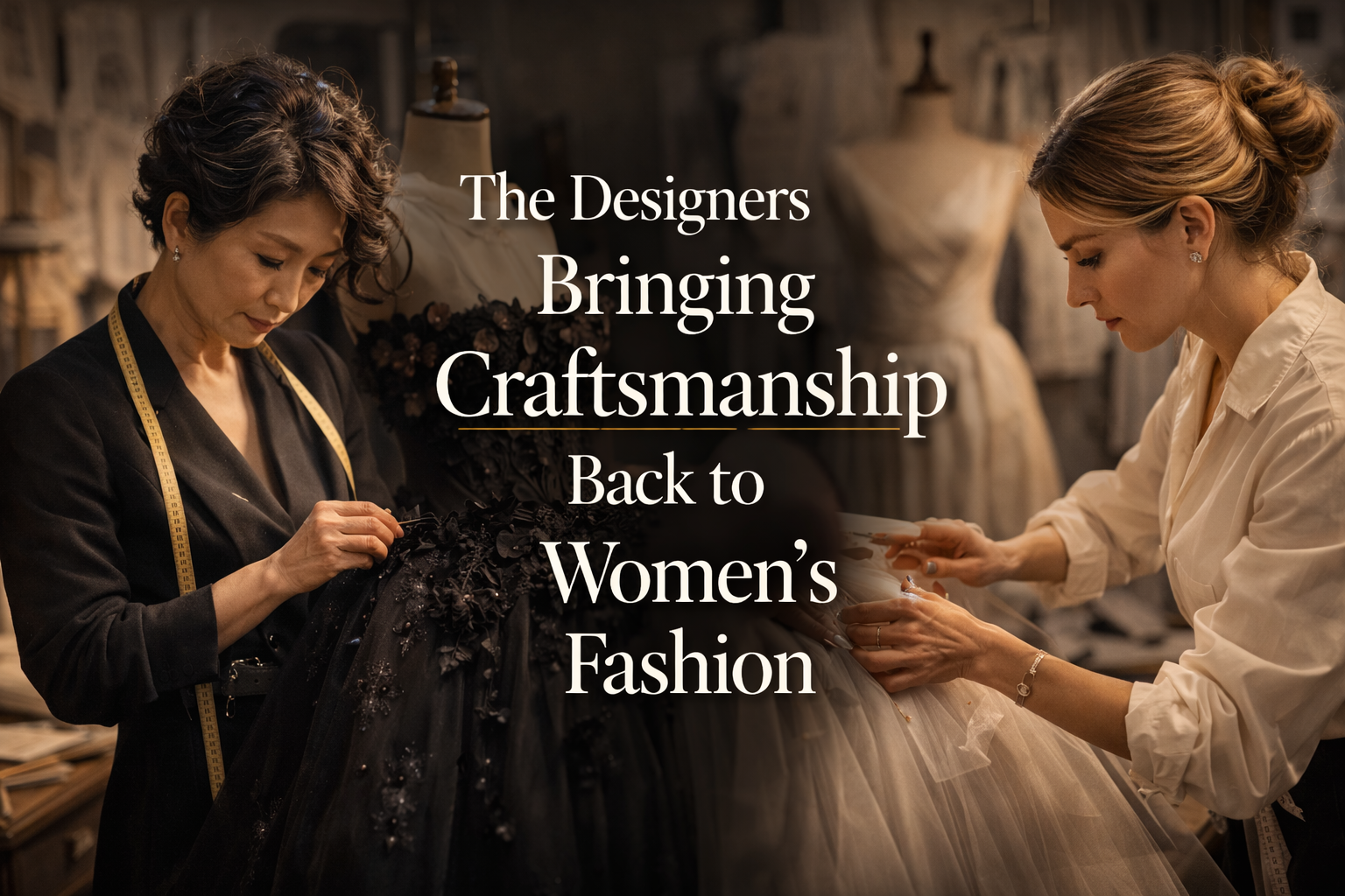The Designers Bringing Craftsmanship Back to Women’s Fashion