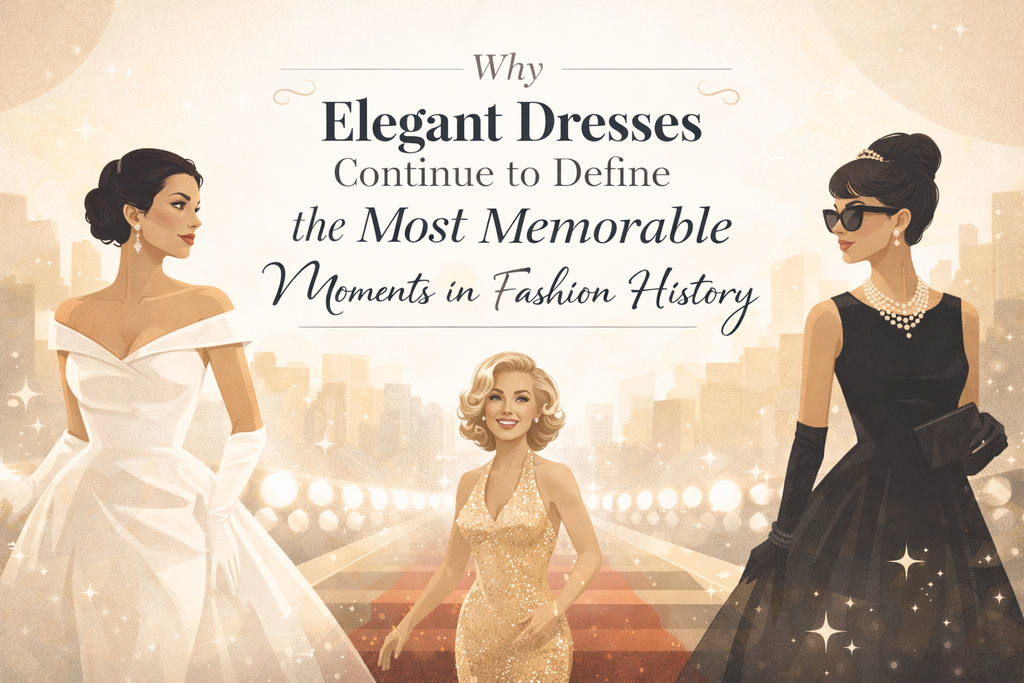 Why Elegant Dresses Continue to Define the Most Memorable Moments in Fashion History