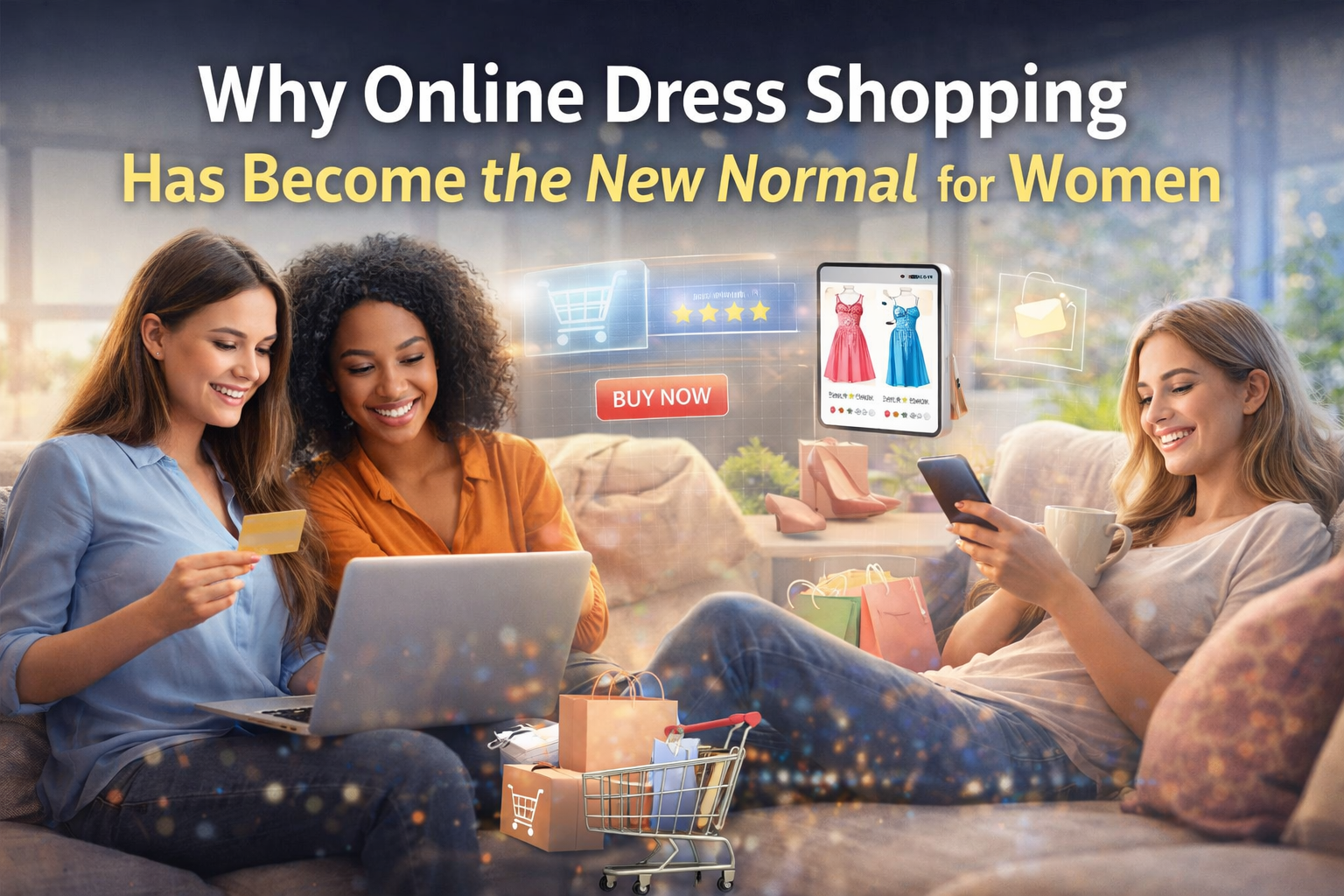 Why Online Dress Shopping Has Become the New Normal for Women