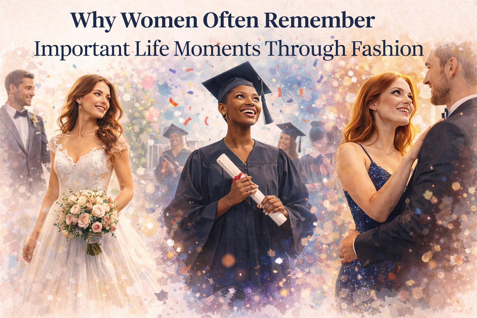 Why Women Often Remember Important Life Moments Through Fashion