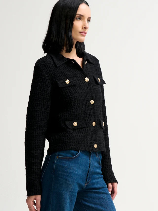 Margaret O'Leary Gabrielle Jacket - Black, view 2