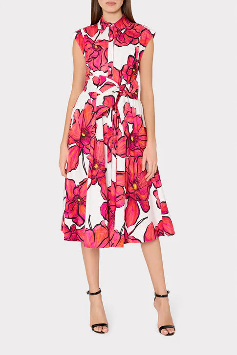 jules floral midi dress Alemais Women's Jules Floral Midi Dress