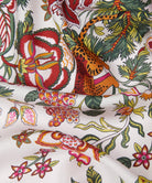 Liberty London Tropical Tree of Life Silk Scarf 90 - Pink, view 5