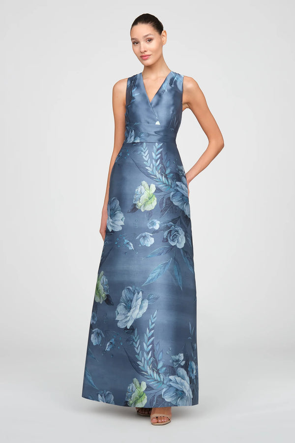 casual kay unger dresses Rosalie Midi Dress Kay Unger