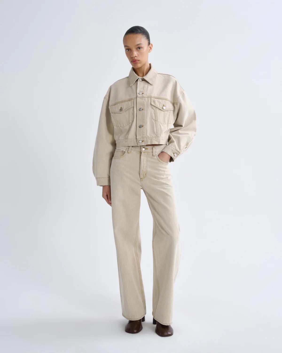 AGOLDE Palmer Jacket - Arena Khaki, view 2