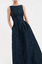 Rebecca Vallance Cascades Gown - Teal, view 4