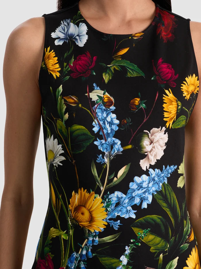 wynell a line mini dress ALICE + OLIVIA Wynell Collared Mini Dress