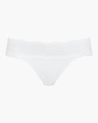 Cosabella Dolce Low Rise Bikini - White, view 3