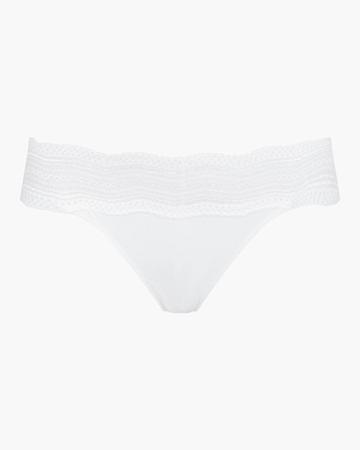 Cosabella Dolce Low Rise Bikini - White, view 3