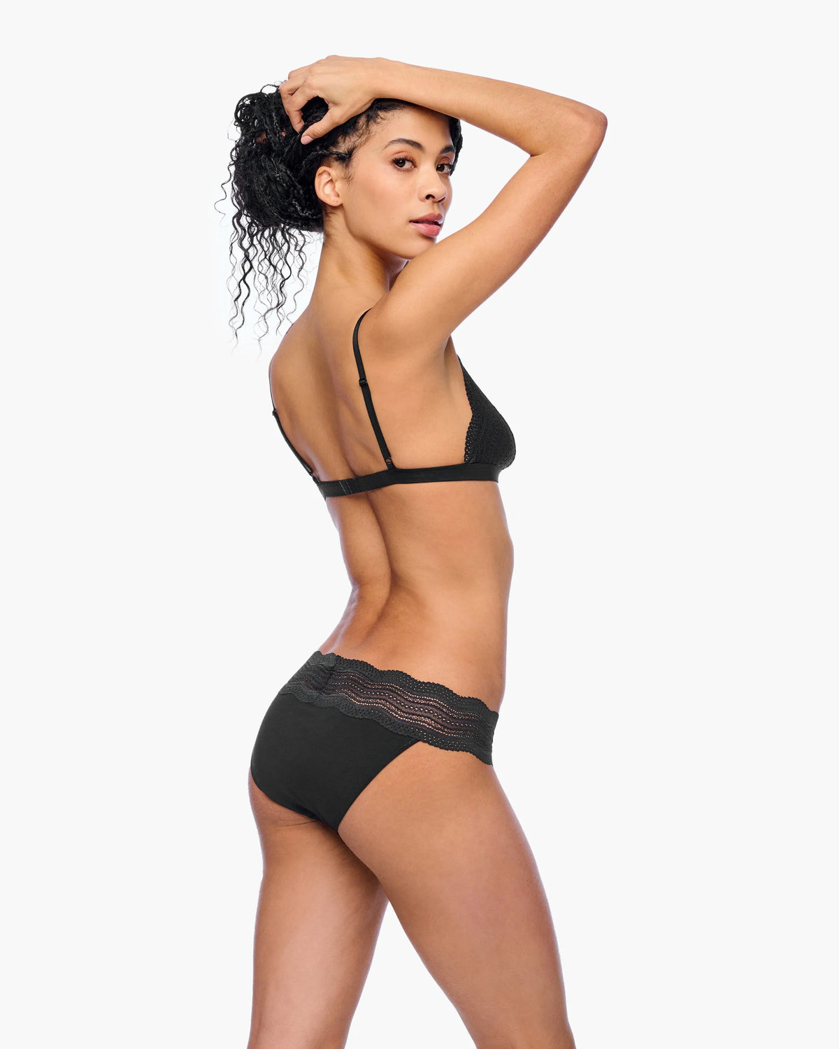 Cosabella Dolce Bralette - Black, view 2