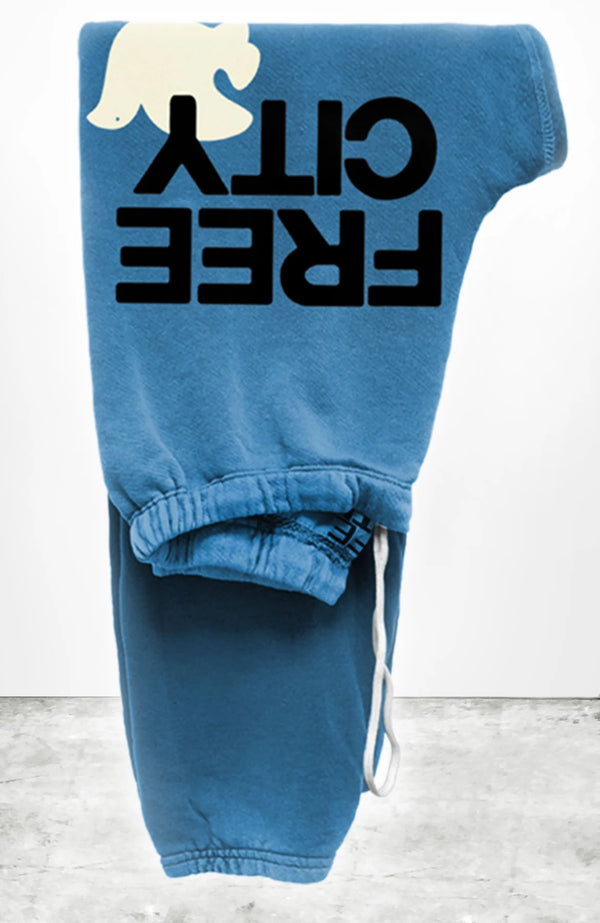 FreeCity Large Sweatpant - Artyard Red Cream