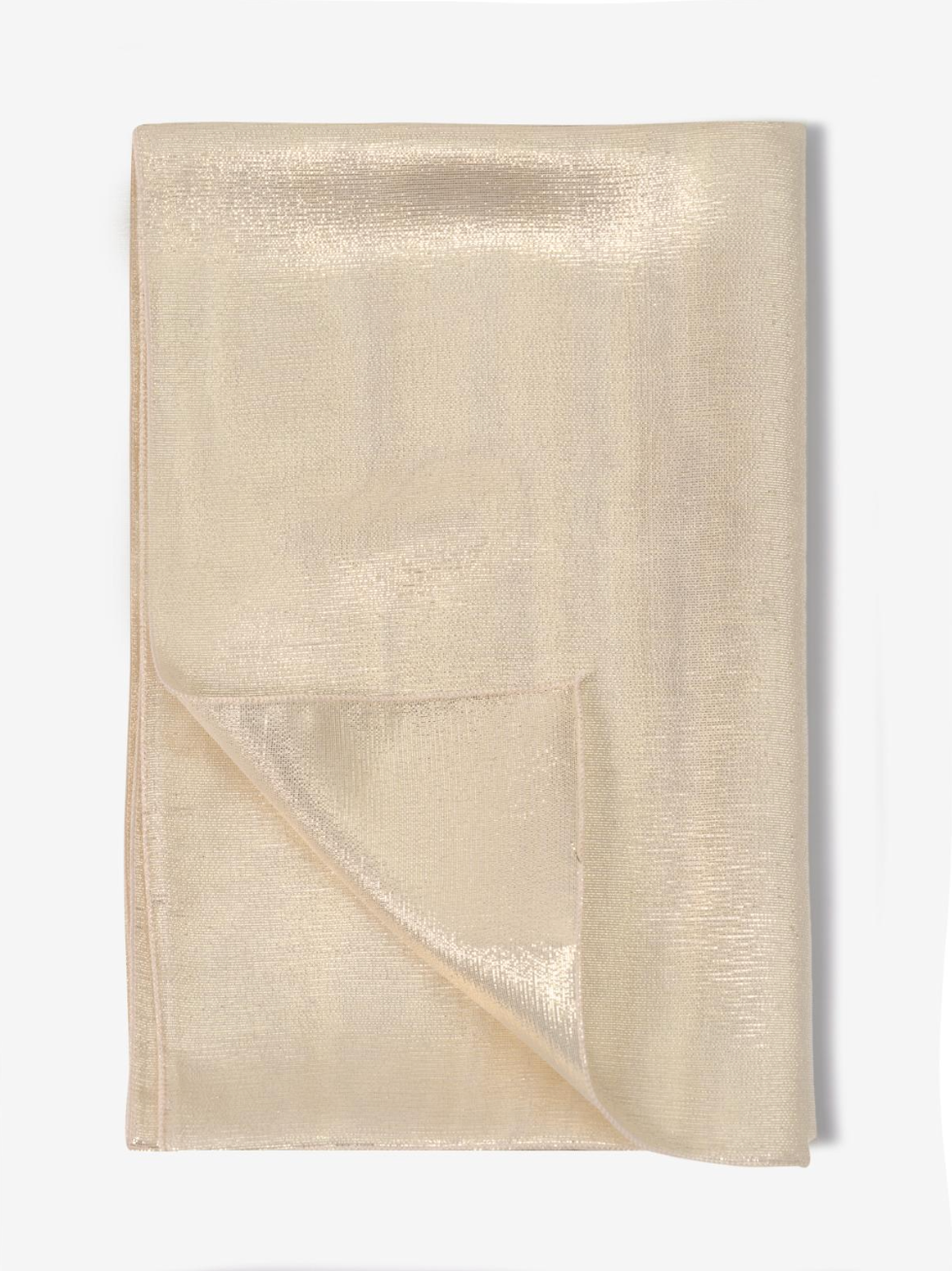 Maison Lurex Grace Stole - Vanilla, view 2