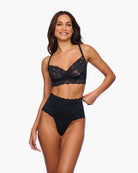 Cosabella Never Say Never Sweetie Bralette - Black, view 3