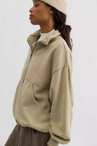 Banks Half-Zip Pullover - Dancing Wind by Free People | 25 South Boutiques