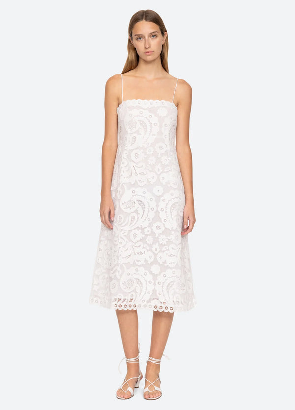 sea new york white nancy nautical short sleeve dress Dresses Sea, New York