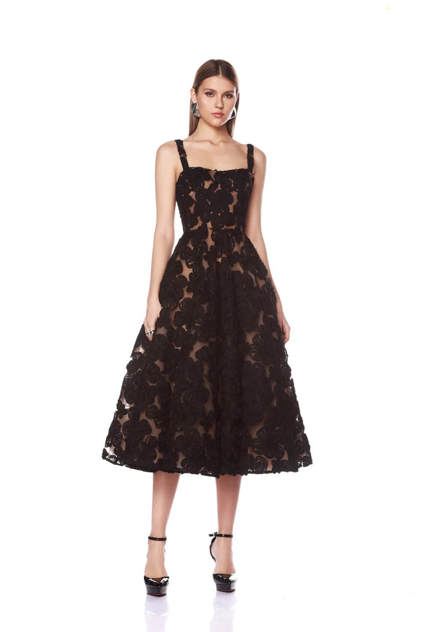 staud wayfaring dress black Staud Wayfaring Dress