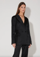 Alistair Tailored Jacket - Black by Hansen & Gretel | 25 South Boutiques