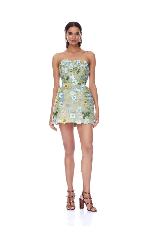 Jasmine Maraya Strapless Mini Dress - Multi 25 South Boutiques Jasmine Maraya Strapless Mini Dress - Multi 25 South Boutiques