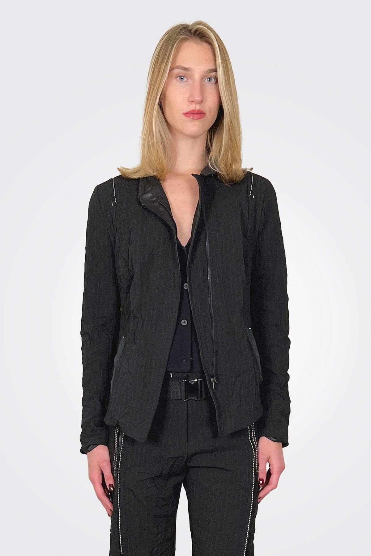 Haut Noir Beate Heymann Street - Taille 14 US, Occasion Très Bon état, Style Couture