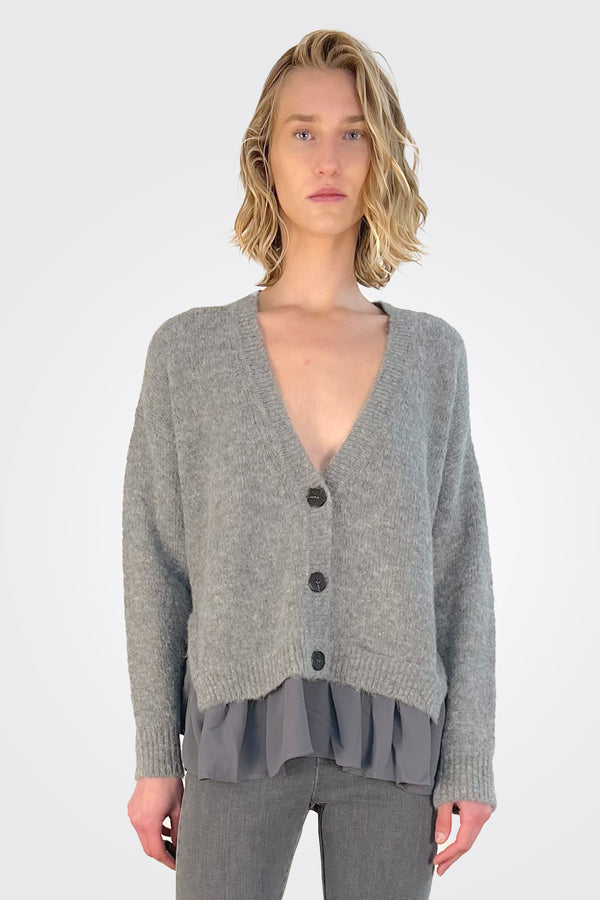 Rayna Cardigan - Heather Grey