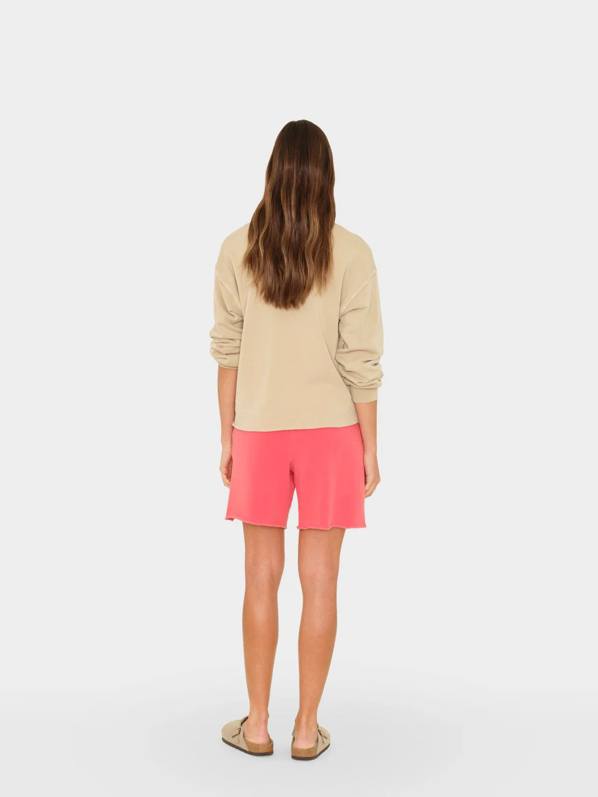 Rocco Terry Sweatshort - Vintage Red by Xirena — alternate view