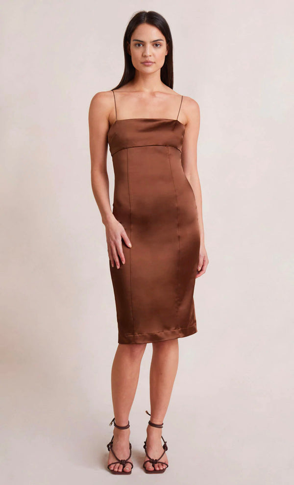 Amalia Knit Maxi Dress - Rust