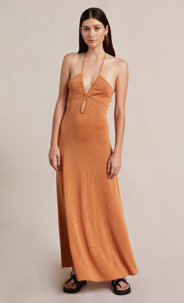 Indya Knit Maxi Dress - Pistachio