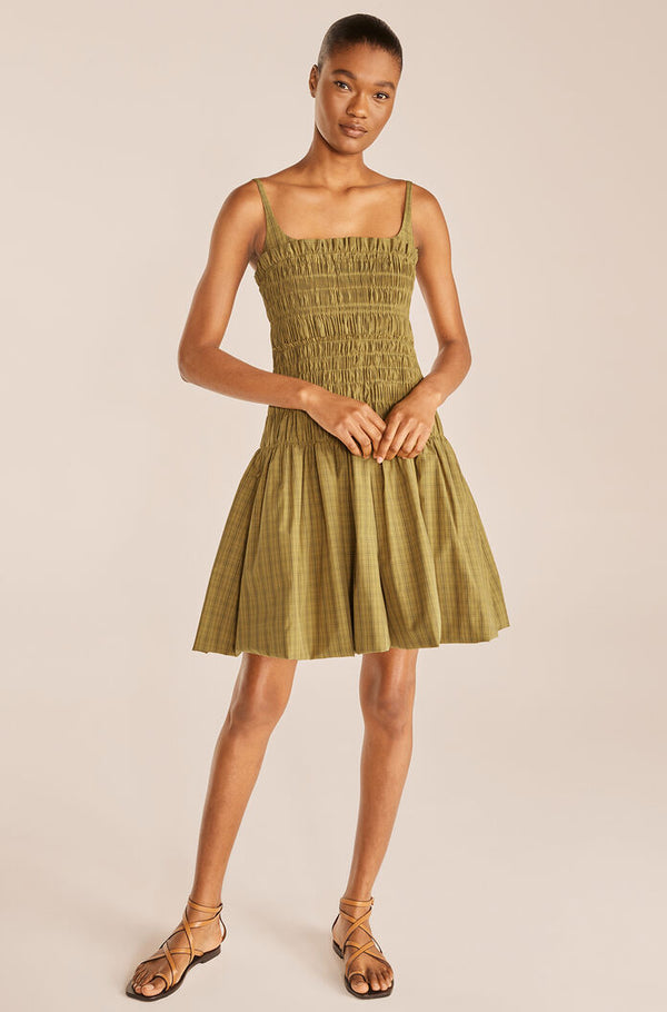 lam pleated dress rebecca taylor Lam Pleated Dress