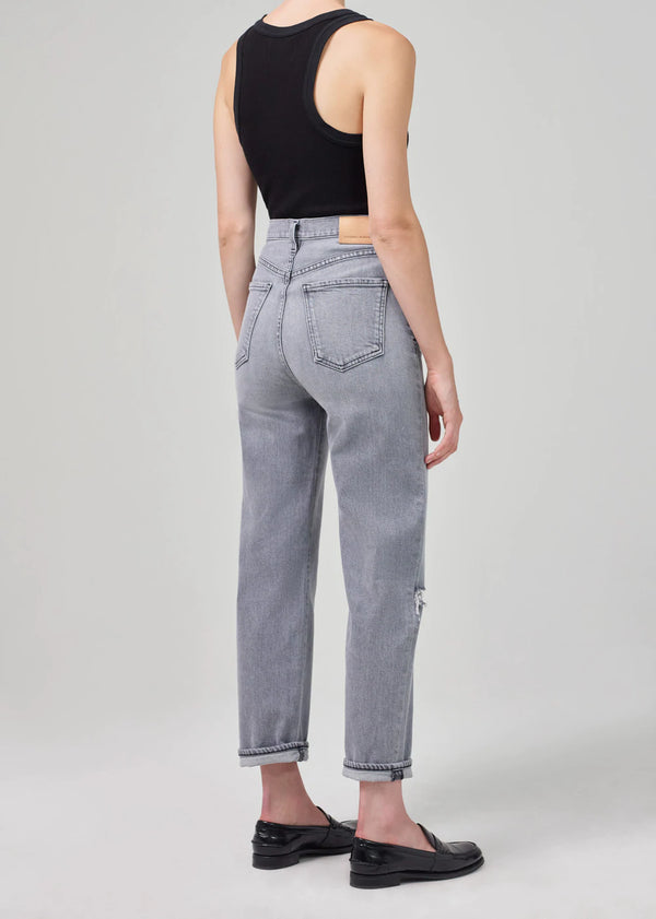 Emery Crop Relaxed Straight - Heatwave