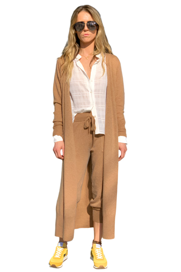 Honolulu Long Cardigan - Angel Biege